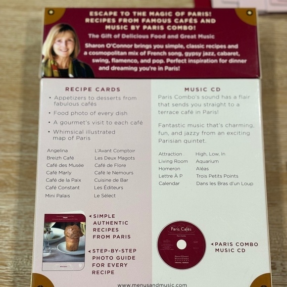 Paris Cafés: Recipes from the heart of Paris, Music by Paris Combo, 2012 - Picture 3 of 16